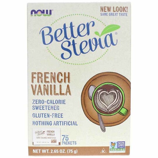 Better Stevia Sweetener Packets, NOW